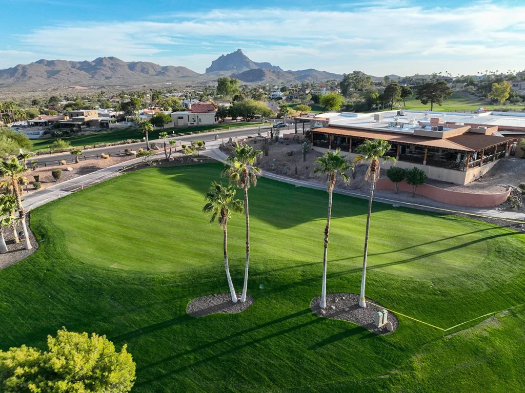 putting green side eagle mountain golf club fountain hills az